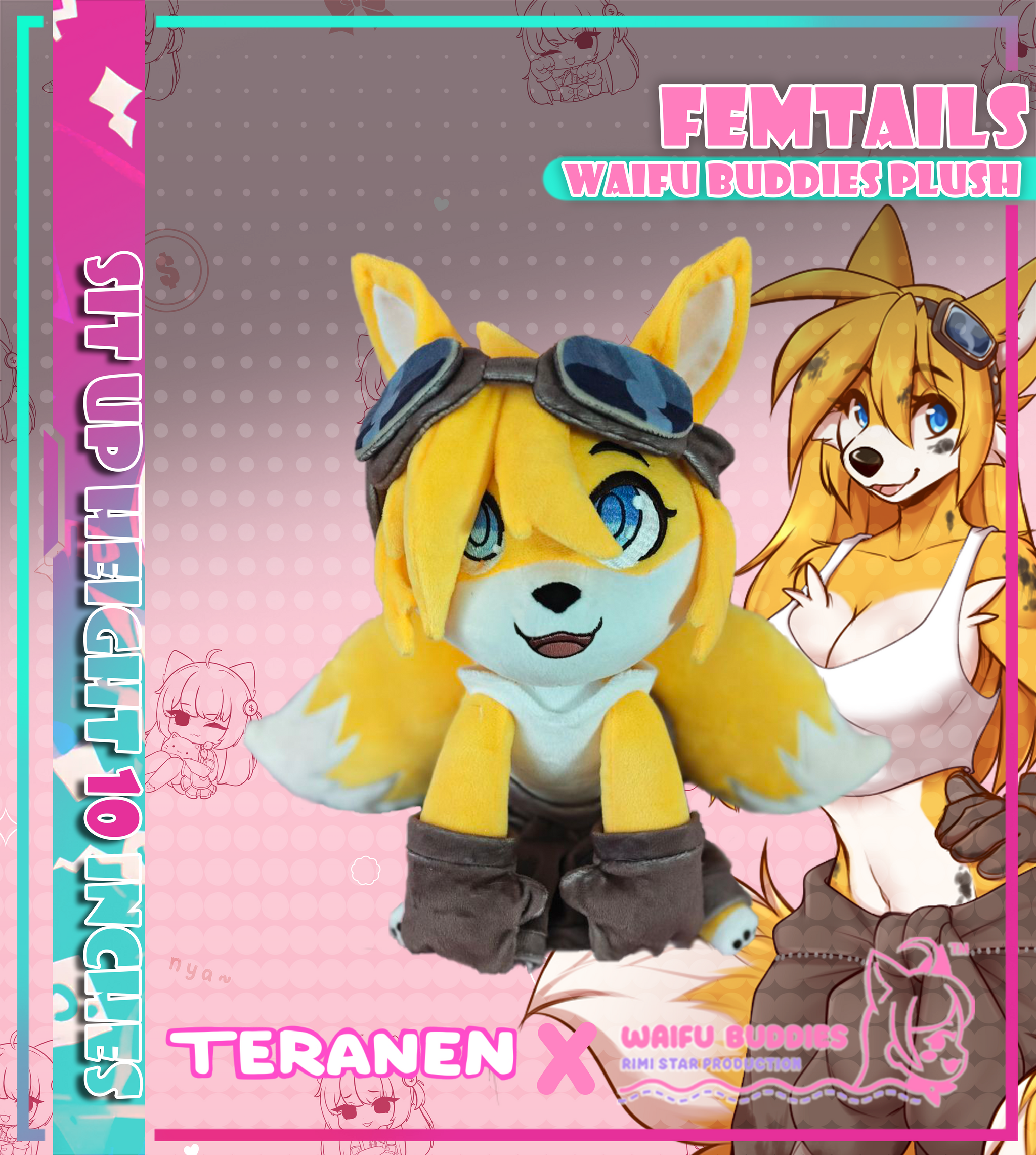 FemTails Waifu Buddies Plush – Rimi Star Production L.L.C